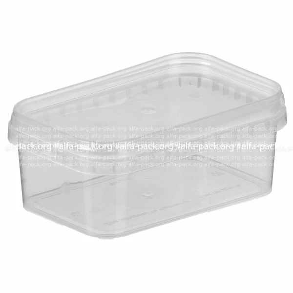 Лоток 500 мл прямокутний для харчових продуктів (артикул: 020000100) купити в розділі «Контейнери прямокутні та квадратні».